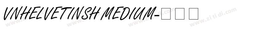 VnHelvetInsH Medium字体转换